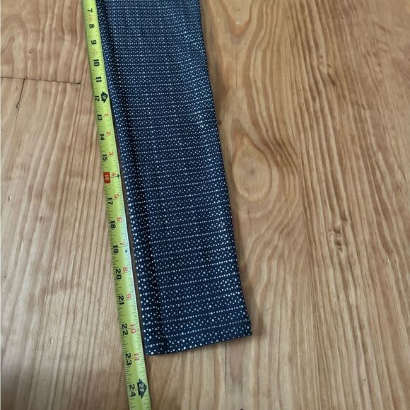 Spanx By Sara Blakely Gray Metallic Mist Dot Print Legging S/P - Picture 6 of 9